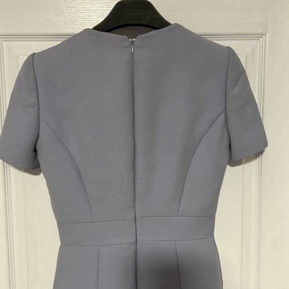 Alexander McQueen Cloud Blue Box Pleat Dress - Picture 10 of 11